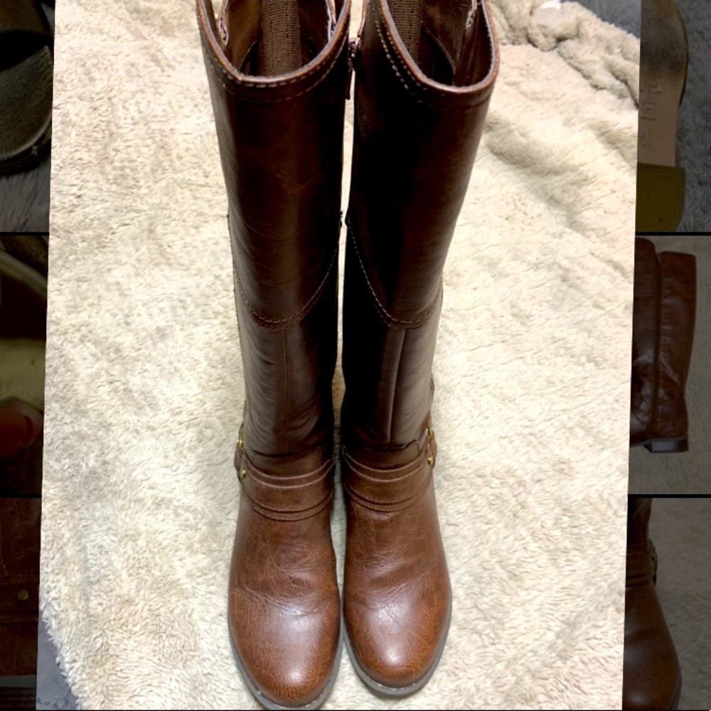 GBG LA tall brown boots 8.5